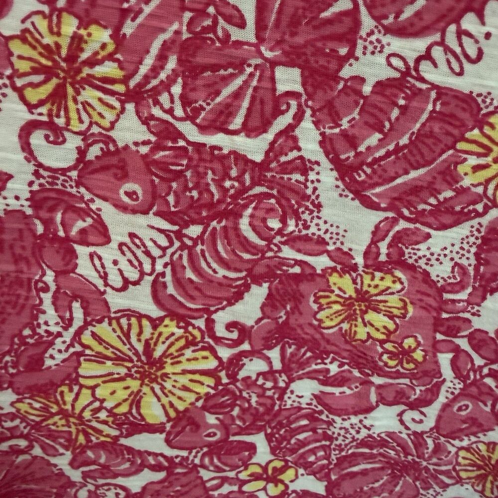 Lilly Pulitzer Somerset Shift Dress Chum Bucket Pink M - Picture 6 of 7